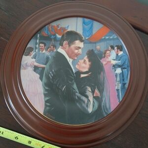 Gone with the Wind collector plate "The Waltz"